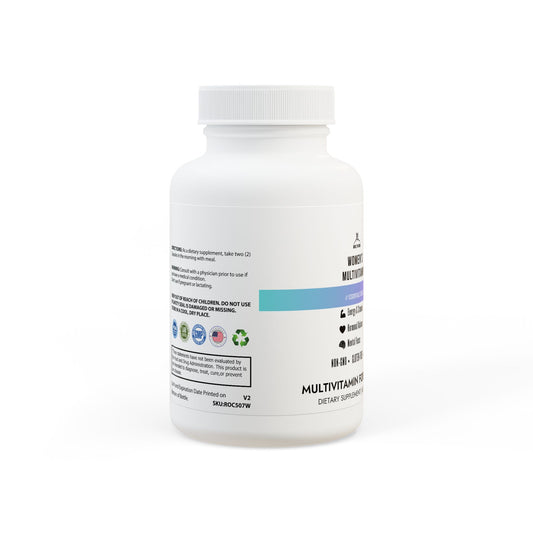 Built to Rise Multivitamin for Women (60 Capsules) | Daily Energy, Hair & Antioxidant Support | Non-GMO Women’s Supplement