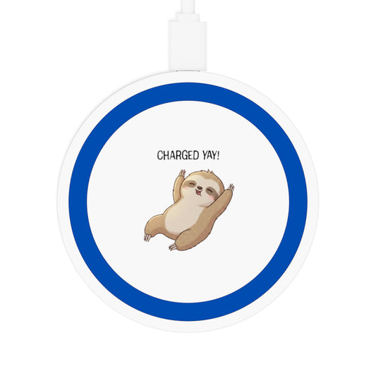 Cute Sloth Wireless Charging Pad | Fun Desk Accessory, Eco-Friendly Tech Gift & Playful Home Decor