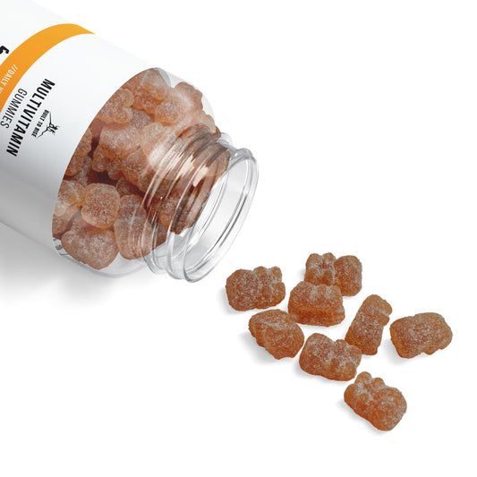 Built to Rise Multivitamin Gummies for Adults (60 Gummies) | Daily Multivitamin with Iodine, Biotin & Zinc | Energy & Immune Support