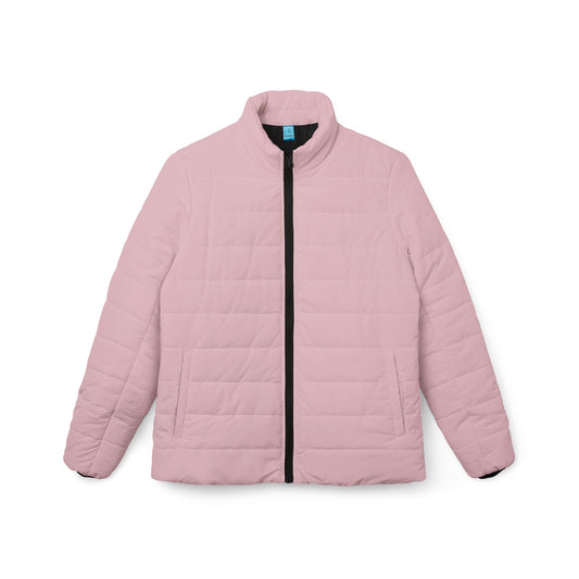 Bruntee Women’s Quilted Puffer Jacket – Lightweight Pink Coat