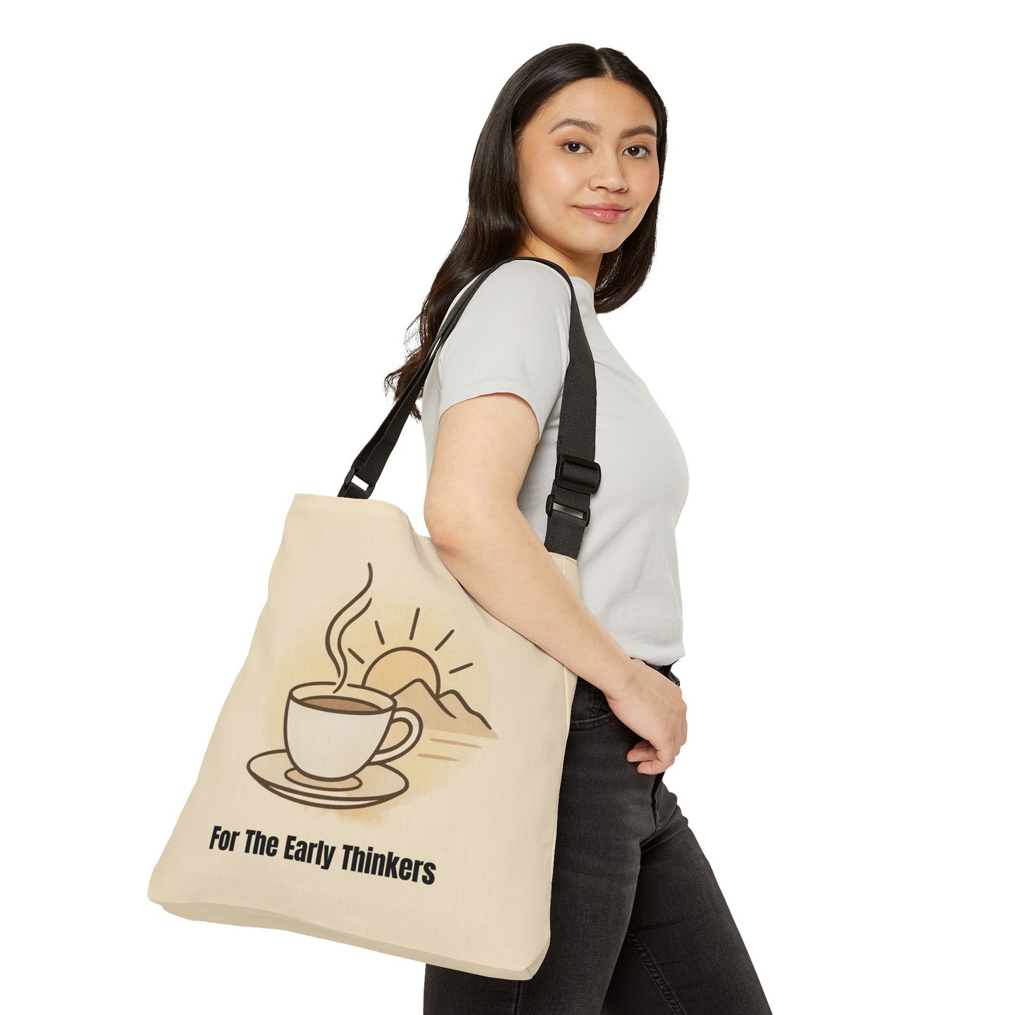 Bruntee Morning Coffee Adjustable Tote