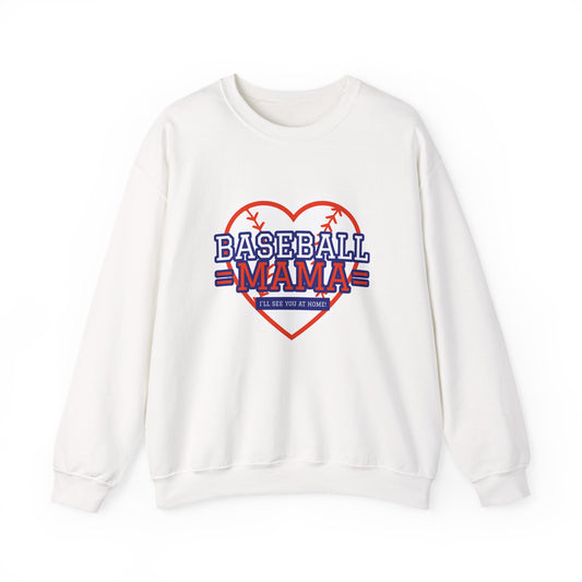 Bruntee Baseball Mama Sweatshirt – Cozy Game Day Crewneck