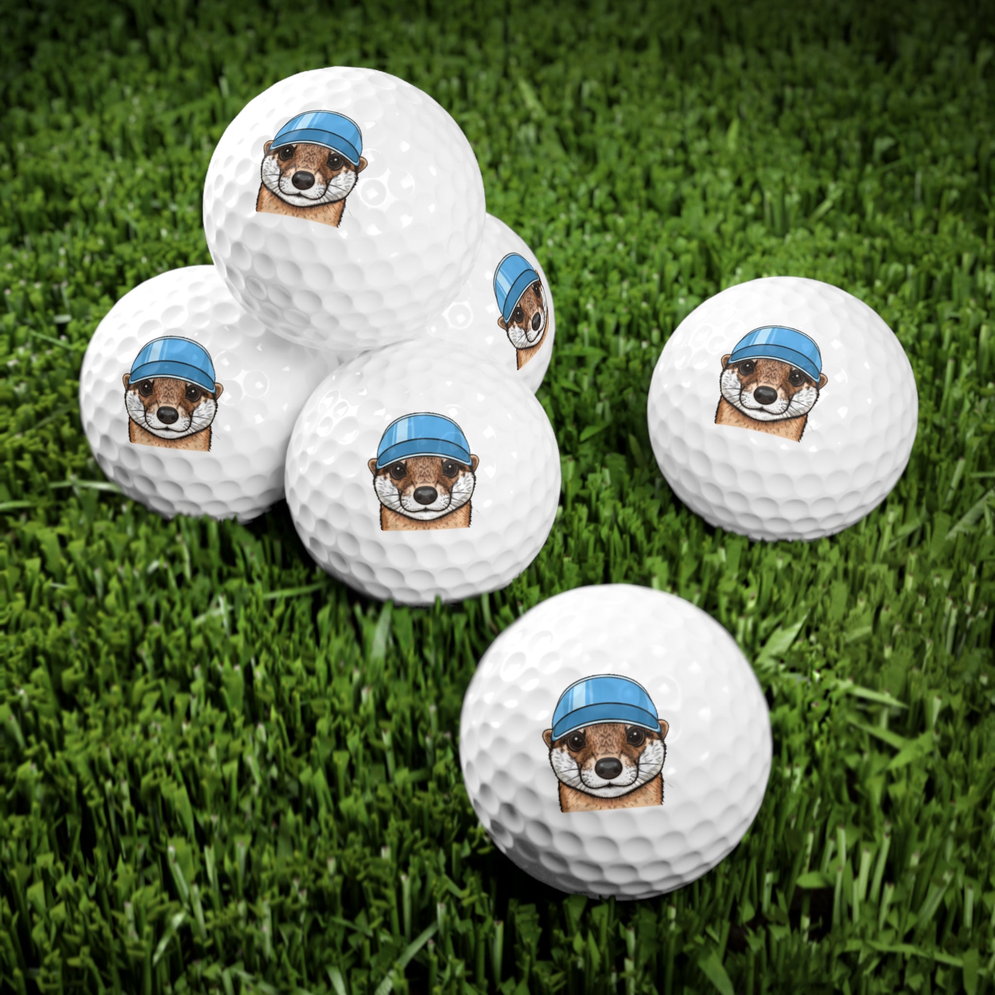 Cute Gopher Golf Balls | Fun Golf Gift Set, Unique Golf Accessories & Sporty Gift for Him or Her