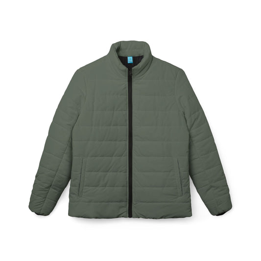 Bruntee Women’s Quilted Puffer Jacket – Mute Green Lightweight Coat