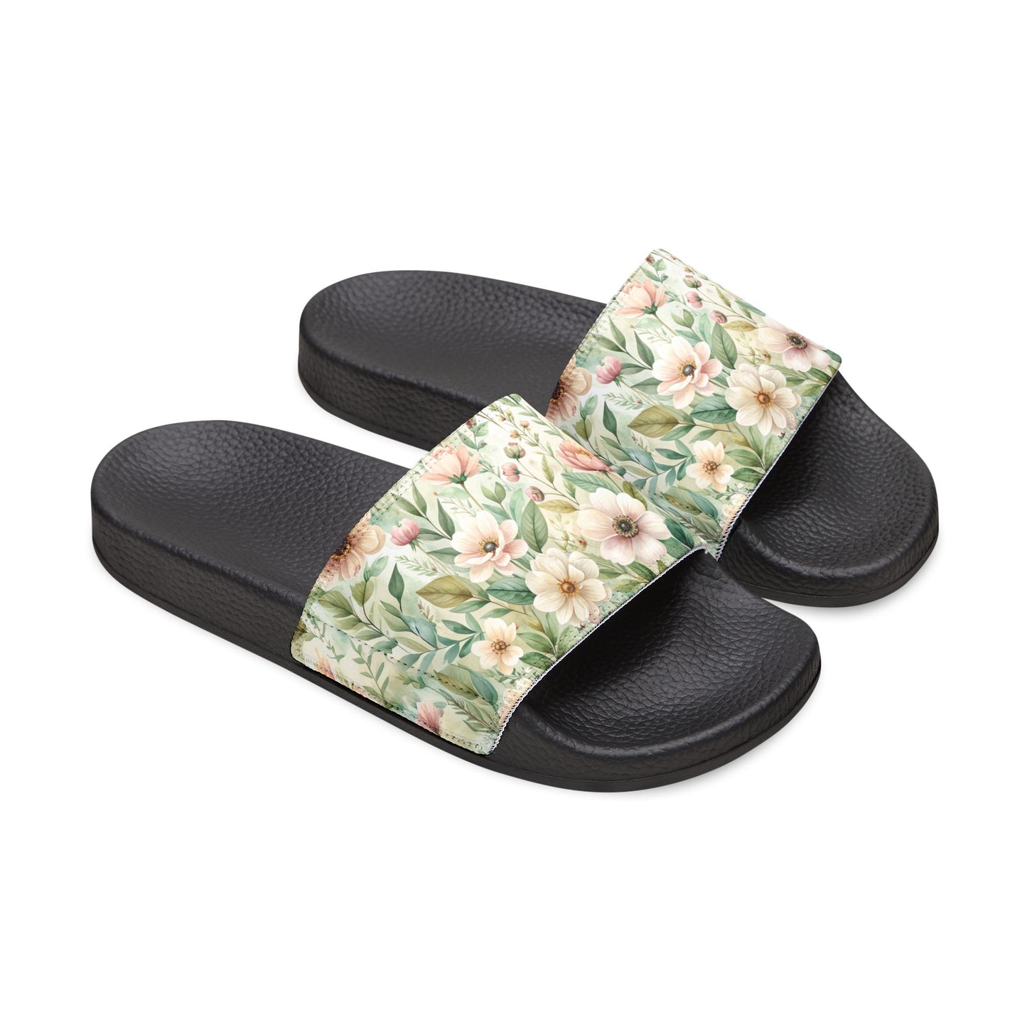 Floral Women’s Removable-Strap Sandals | Comfortable Summer Slides, Casual Beach Footwear, Vacation Gift for Her
