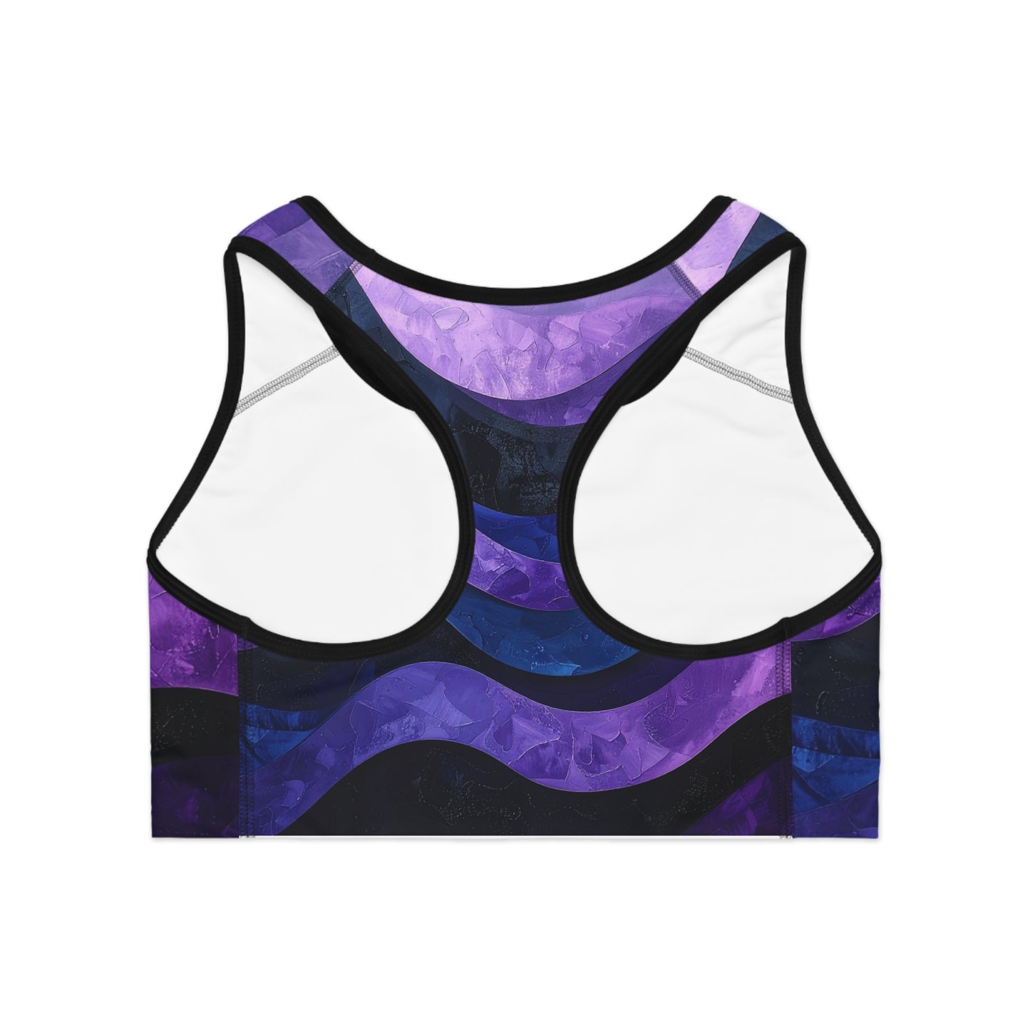 Bruntee Bold Abstract Sports Bra – Stylish Women’s Fitness & Yoga Top