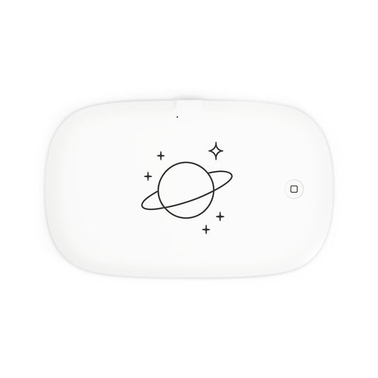 Bruntee UV Phone Sanitizer & Wireless Charging Pad — Space Planet Design