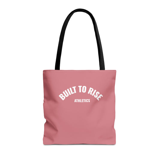 Bruntee Built to Rise Athletics Tote Bag – Muted Rose