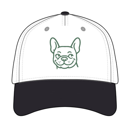 French Bulldog Trucker Hat – Cute Frenchie Embroidered Cap for Dog Lovers | Bruntee Hats
