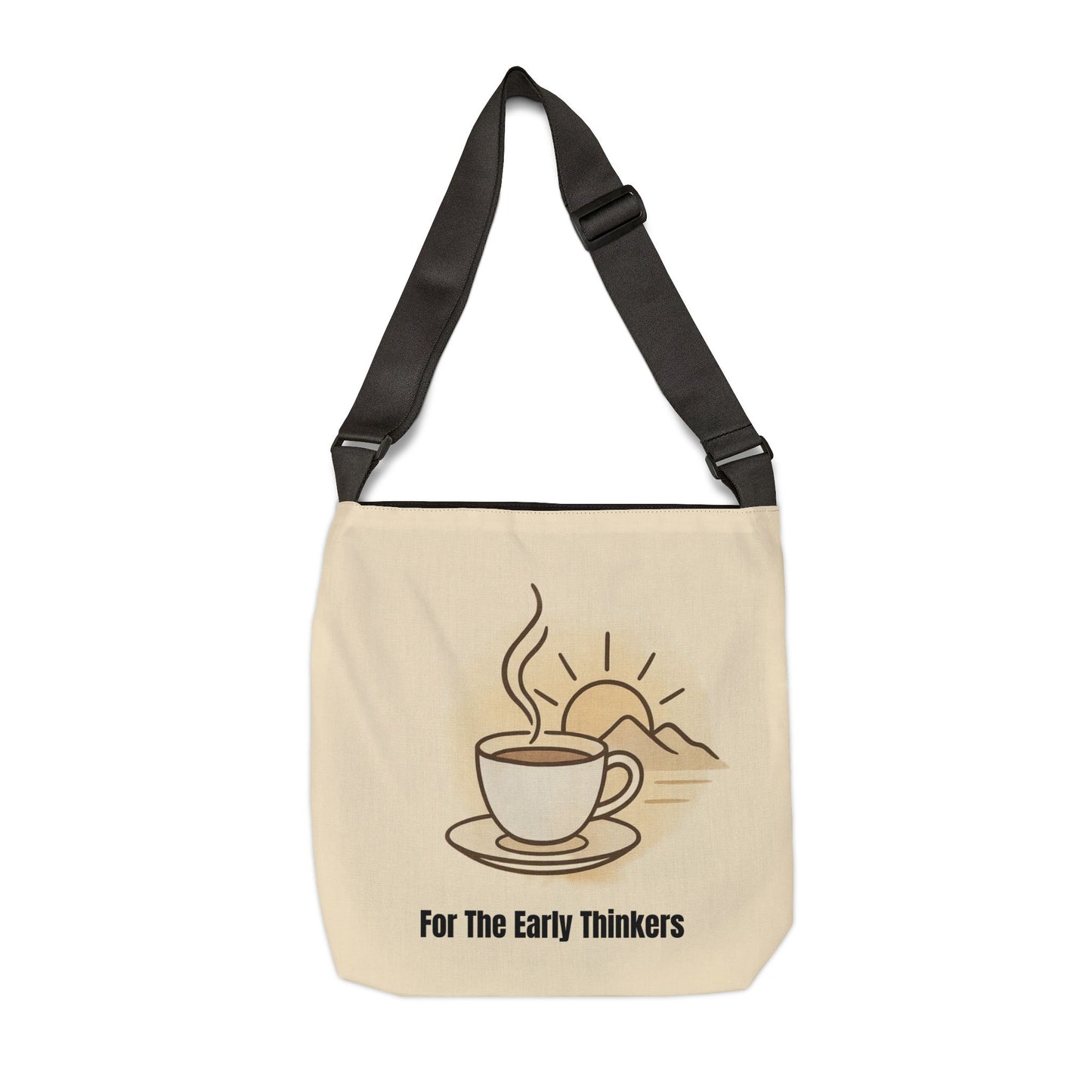 Bruntee Morning Coffee Adjustable Tote