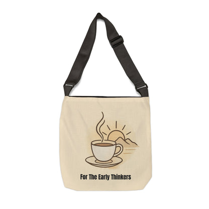 Bruntee Morning Coffee Adjustable Tote