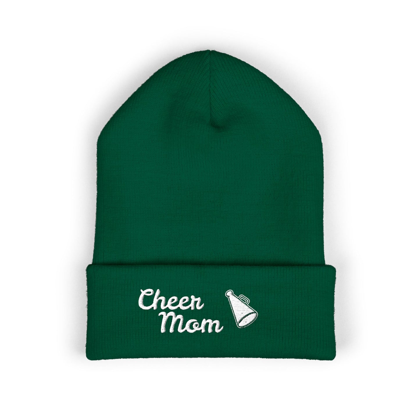 Classic Cuffed Embroidered Beanie | Winter Hat, Women's Cold Weather Accessory, Stylish & Warm Gift