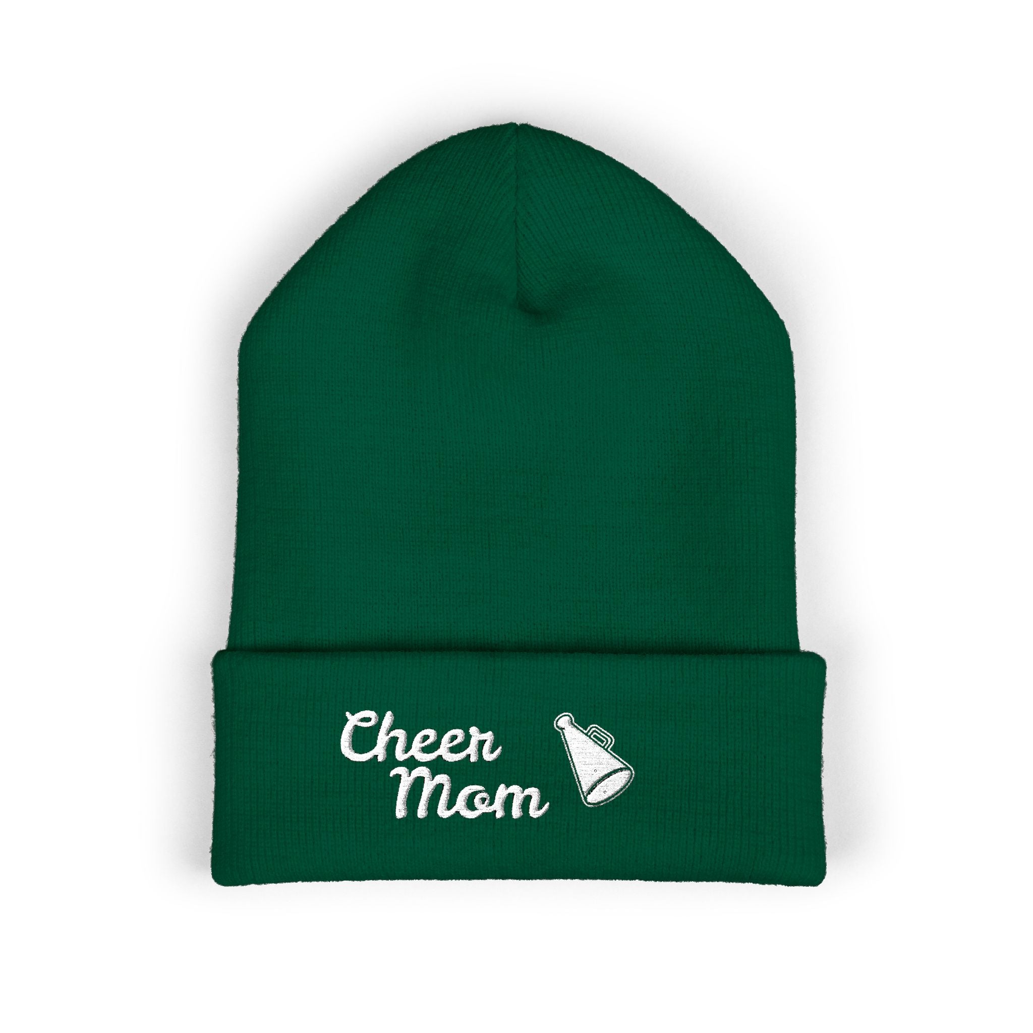 Classic Cuffed Embroidered Beanie | Winter Hat, Unisex Cold Weather Accessory, Stylish & Warm Gift
