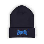 Bruntee Embroidered Cuffed Beanie – Classic Knit Hat, Unisex Winter Streetwear, Cozy Gift for Men, Women & Teens