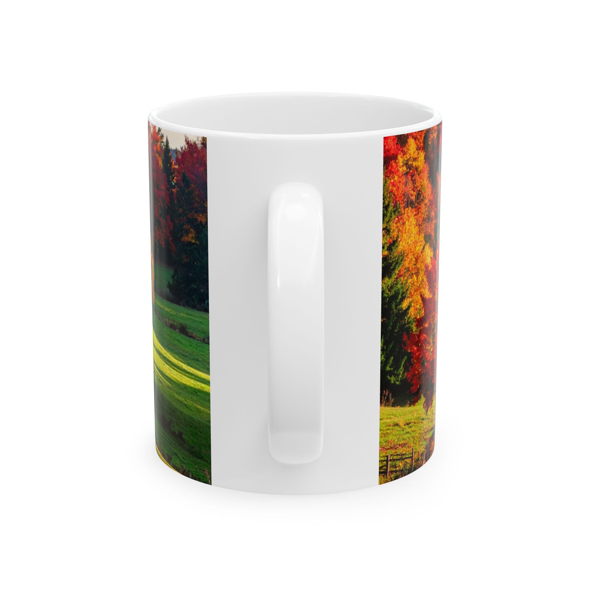 Fall Landscape Mug – Scenic Fall Coffee Cup, Cozy Seasonal Drinkware,