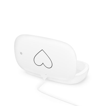 Bruntee UV Phone Sanitizer & Wireless Charging Pad — Heart Design
