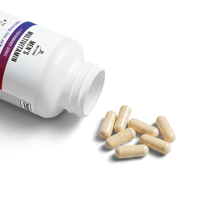 Built to Rise Multivitamin for Men (60 Capsules) | Energy, Strength & Immune Support | Non-GMO Daily Men’s Supplement