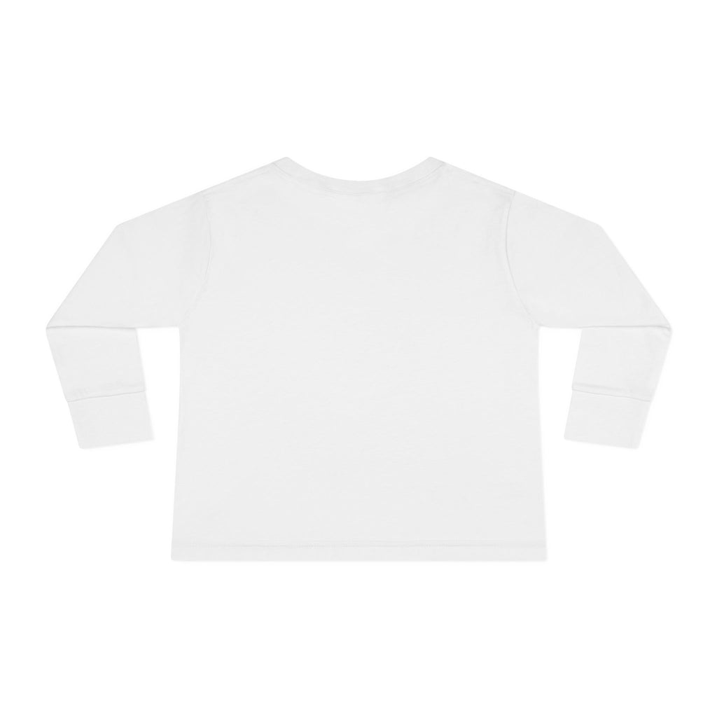 Toddler Elephant Heart Long Sleeve Tee – Cute Toddler Shirt, Kids Animal Top, Toddler Gift