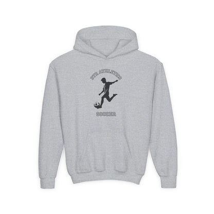 Bruntee Boy's Soccer Hoodie — Silhouette Sweatshirt