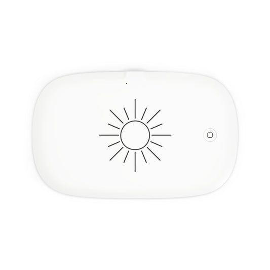 Bruntee UV Sanitizing Wireless Phone Charger Pad — Sunburst