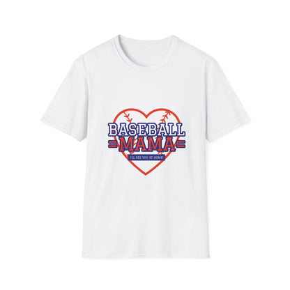 Bruntee Baseball Mama T-shirt – Trendy Game Day Graphic Tee