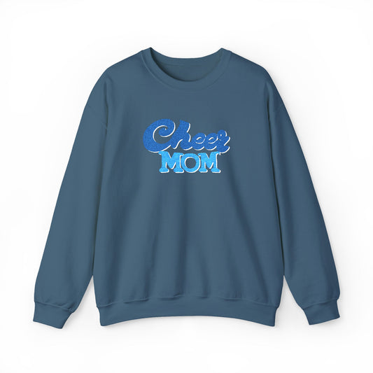 Bruntee Cheer Mom Crewneck – Cozy Women’s Sweatshirt, Gift for Sports Moms, Cheer Event Apparel, Soft Stylish Comfort