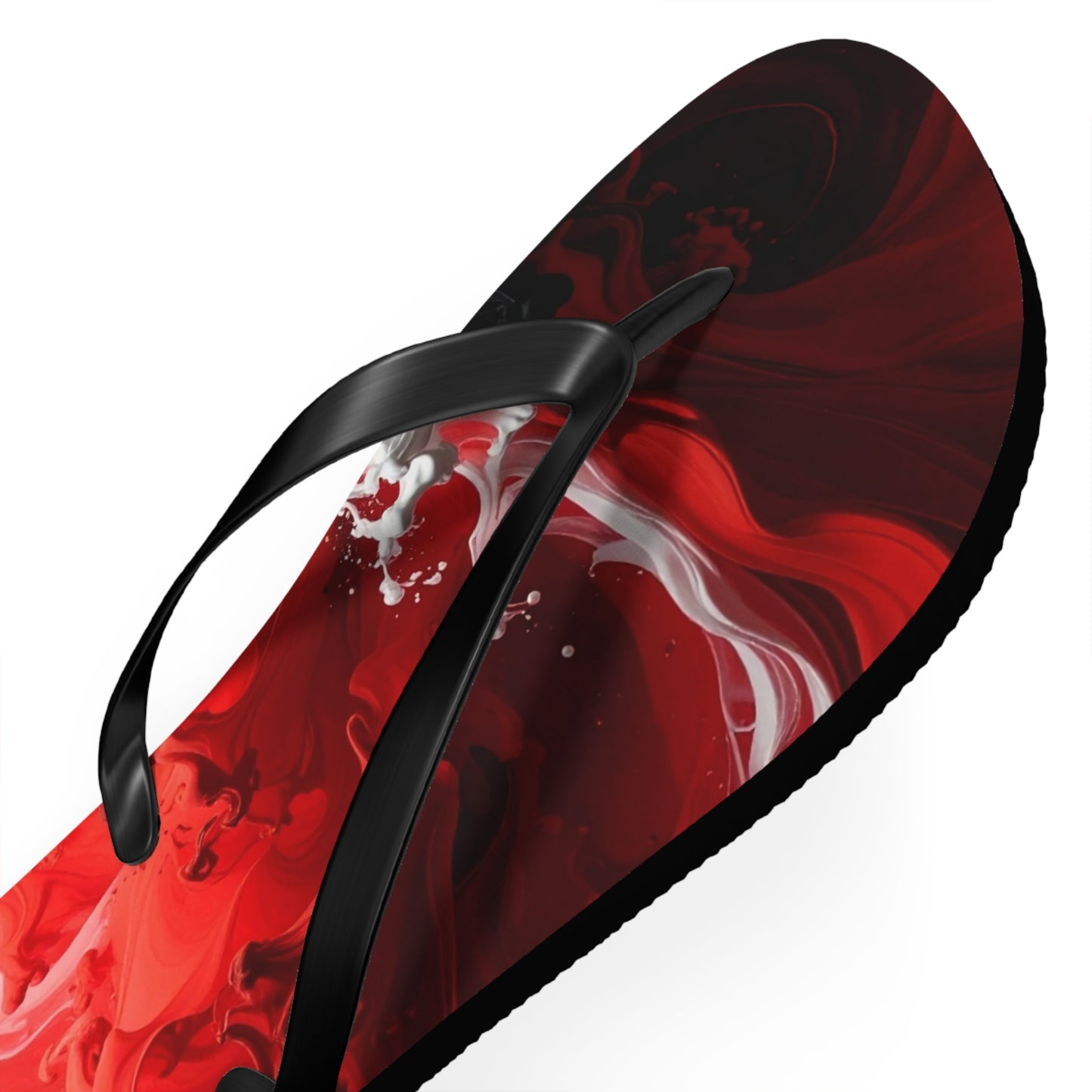 Bold Abstract Flip Flops | Stylish Summer Sandals, Beachwear & Poolside Vacation Footwear