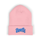 Bruntee Embroidered Cuffed Beanie – Classic Knit Hat, Unisex Winter Streetwear, Cozy Gift for Men, Women & Teens