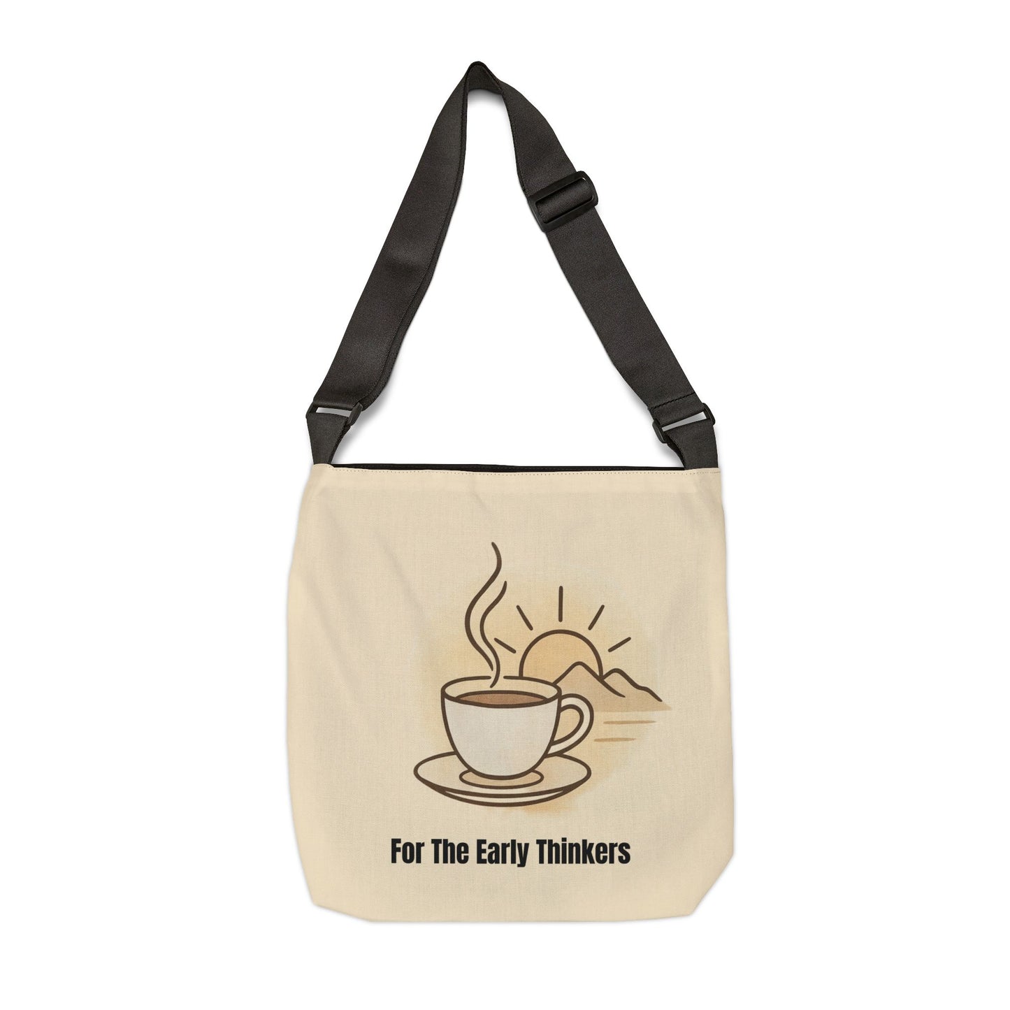 Bruntee Morning Coffee Adjustable Tote