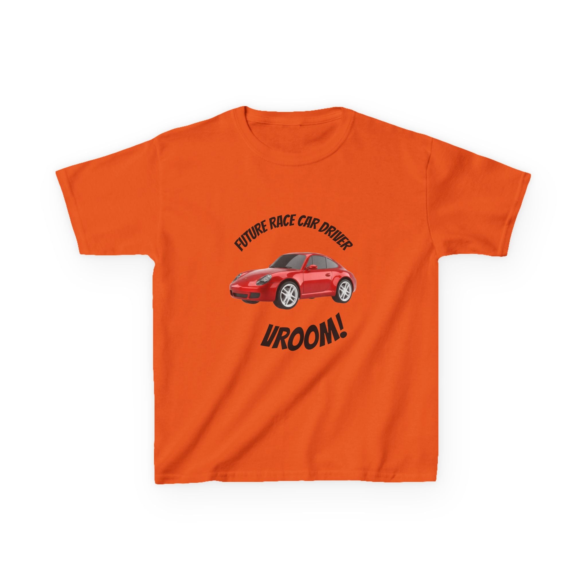 Future Race Car Driver Kids T-Shirt – Vroom Graphic Tee, Fun Racing Shirt for Boys & Girls, Car Lover Birthday Gift