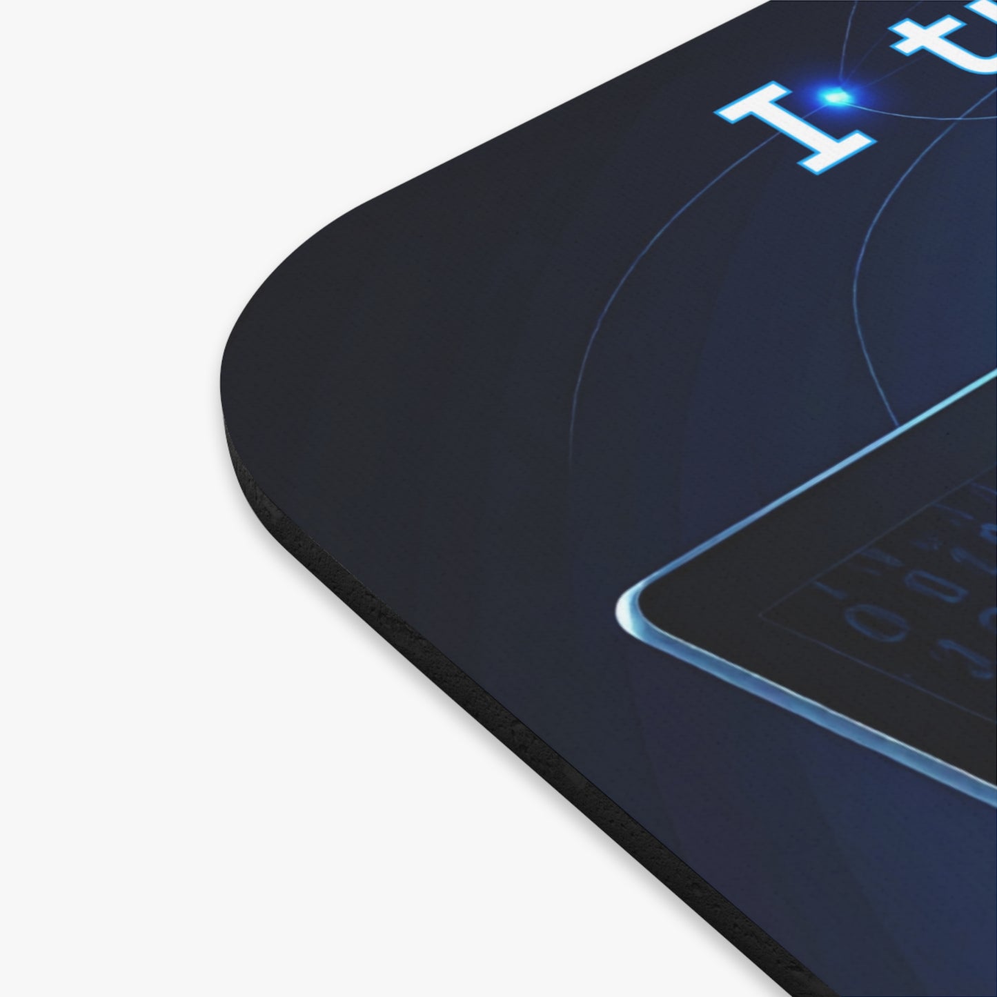 I Turn Coffee Into Code Mouse Pad | Funny Programmer Gift | Tech Lover Desk Accessory | Gamer Mouse Mat | Office Decor for Coders