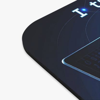 I Turn Coffee Into Code Mouse Pad | Funny Programmer Gift | Tech Lover Desk Accessory | Gamer Mouse Mat | Office Decor for Coders