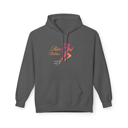 Bruntee Rise Within Women’s Hoodie – Motivational Athletic Pullover