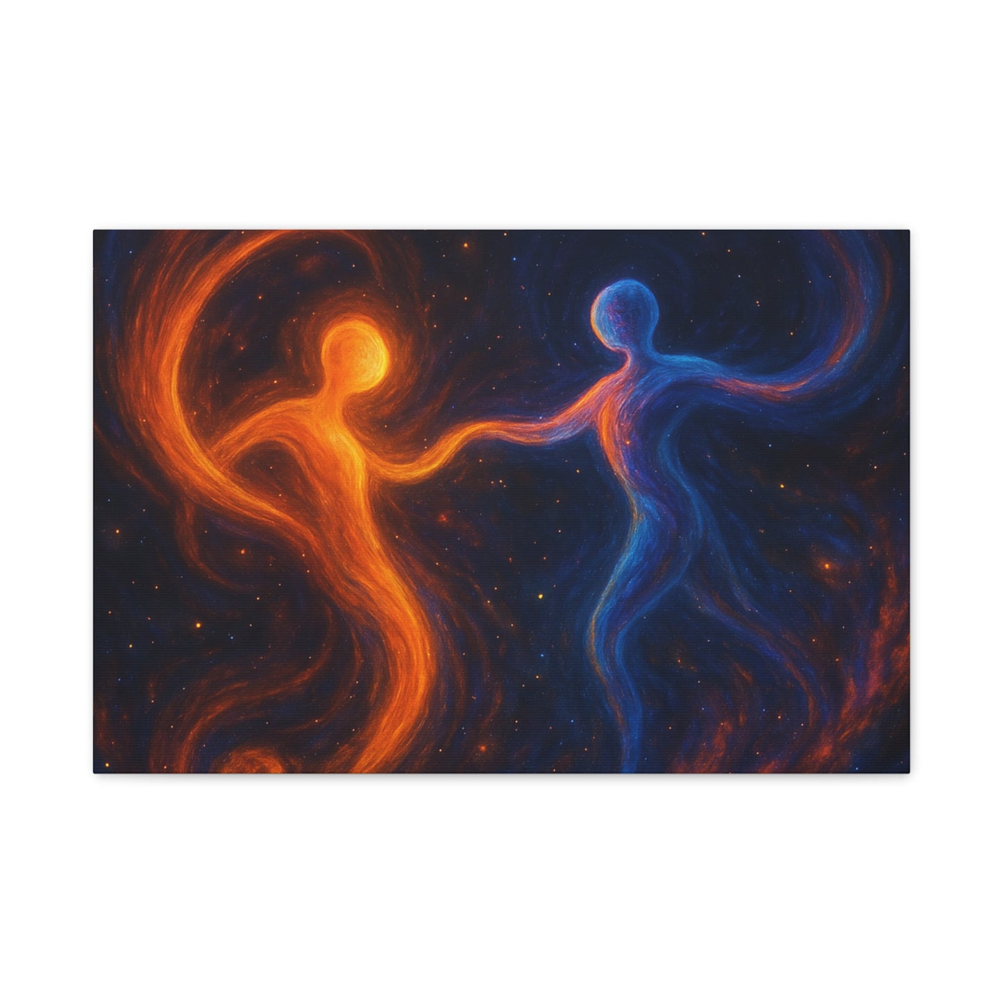 Bruntee Fire & Water Spirit Matte Canvas Wall Art — Stretched 1.25"