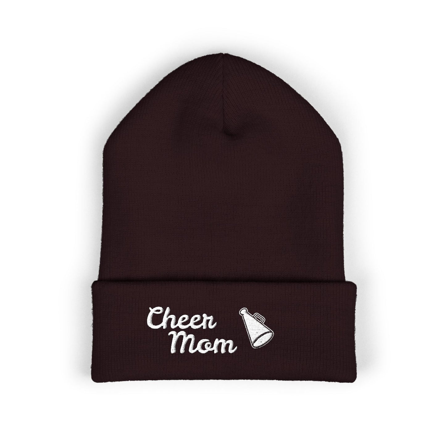 Classic Cuffed Embroidered Beanie | Winter Hat, Women's Cold Weather Accessory, Stylish & Warm Gift