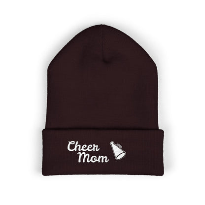 Classic Cuffed Embroidered Beanie | Winter Hat, Women's Cold Weather Accessory, Stylish & Warm Gift