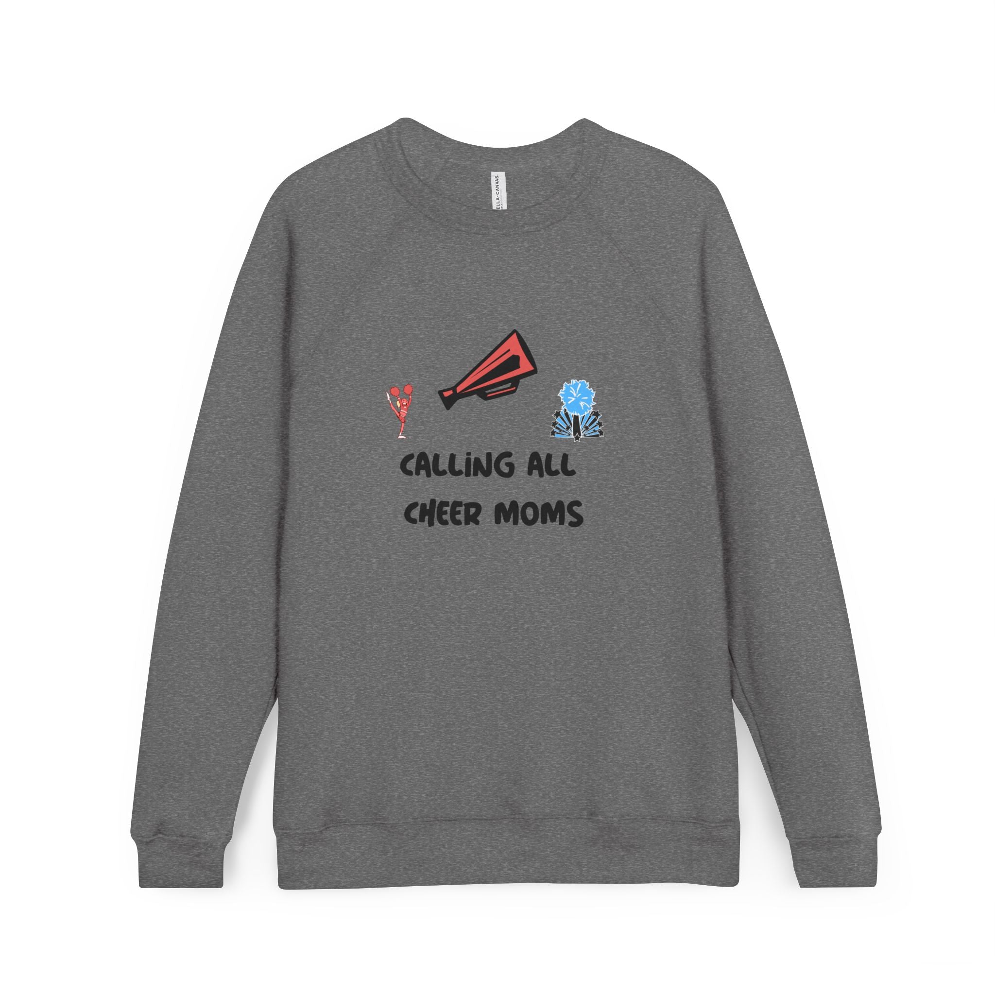 Cheer Mom Sweatshirt | Unisex Sponge Fleece | Cozy Gift for Sports Moms | Cheerleading Apparel, Team Spirit Wear, Comfortable Hoodie, [...]