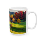 Fall Landscape Mug – Scenic Fall Coffee Cup, Cozy Seasonal Drinkware,