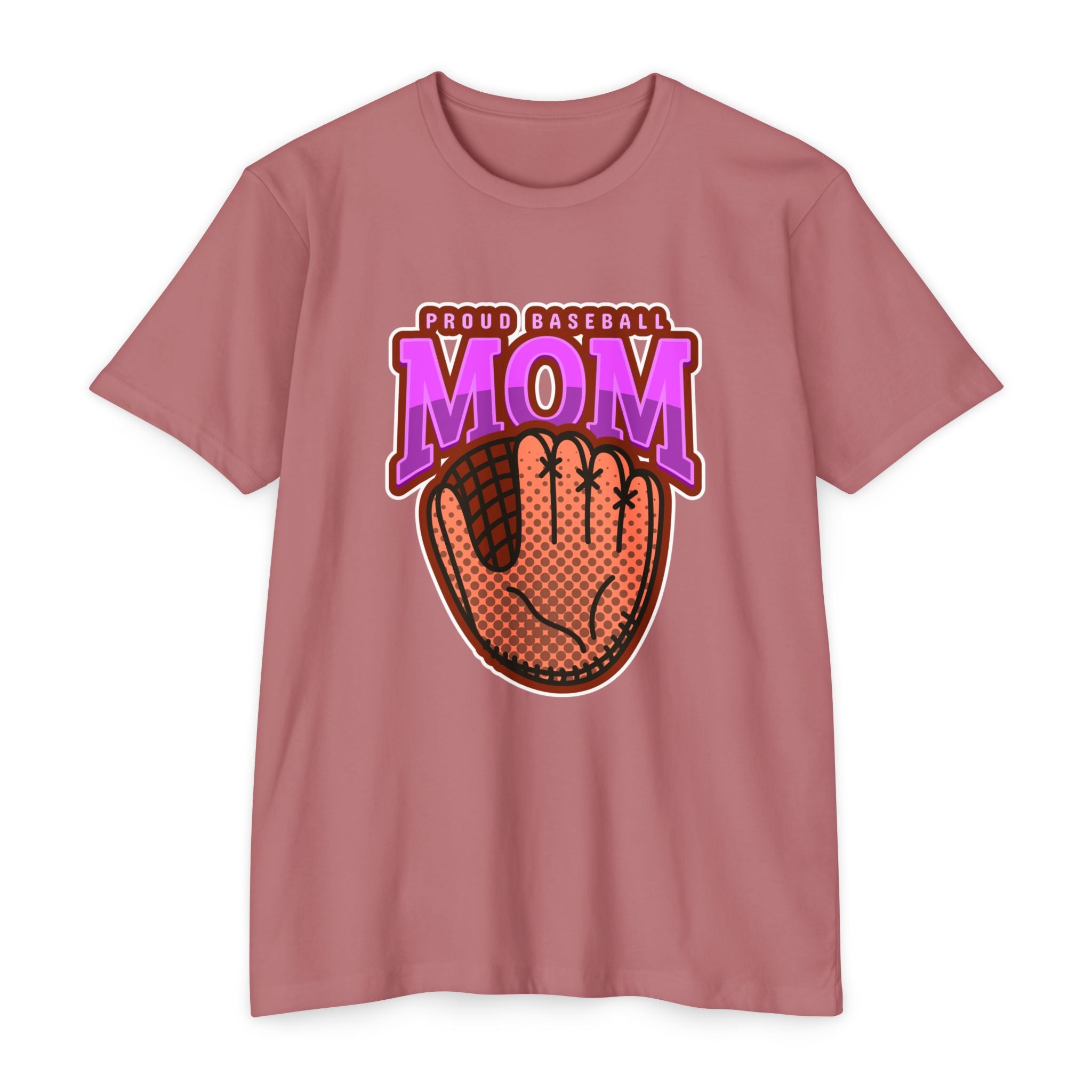 Proud Baseball Mom T-Shirt - Yellow Graphic Tee for Sports Moms & Casual Wear