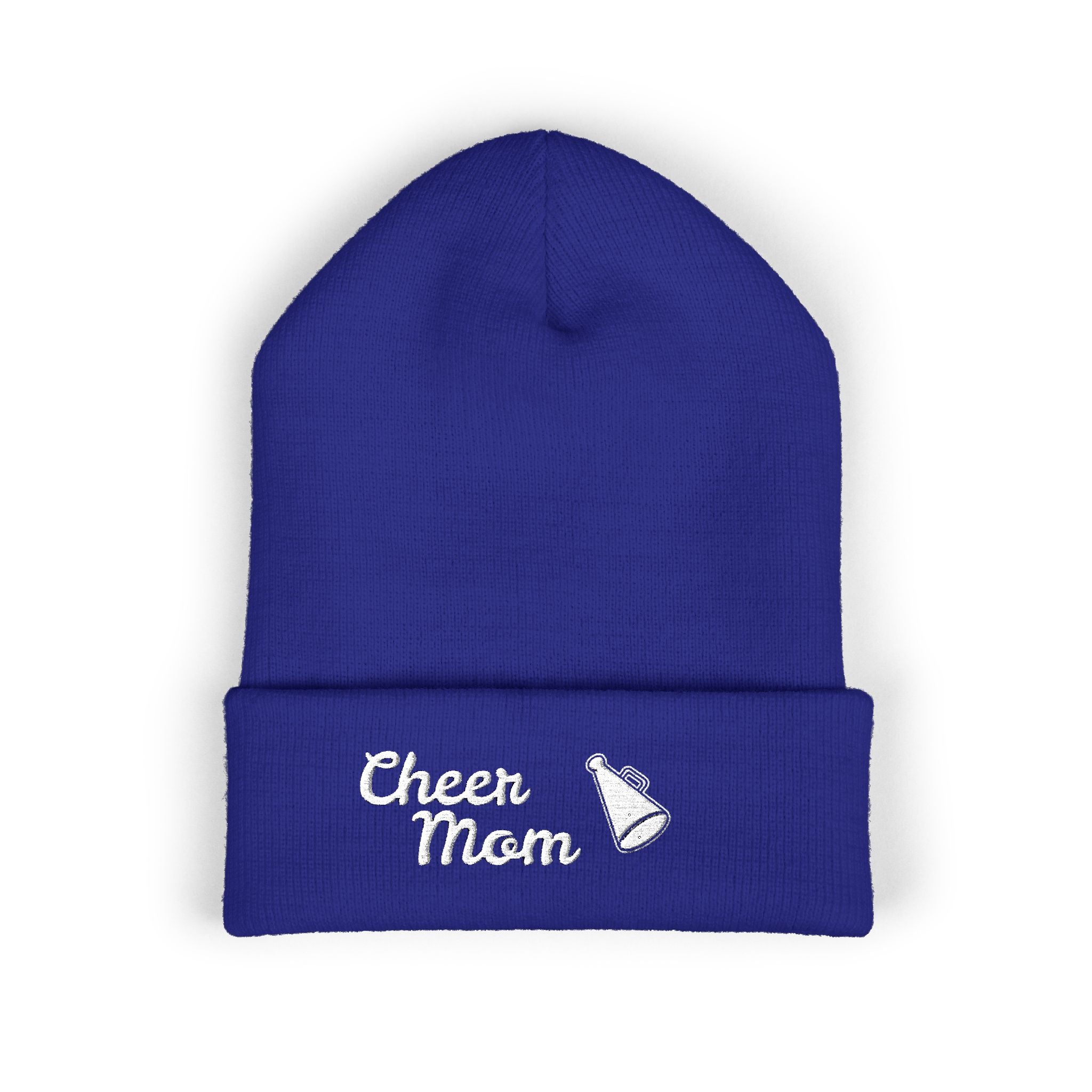 Classic Cuffed Embroidered Beanie | Winter Hat, Unisex Cold Weather Accessory, Stylish & Warm Gift