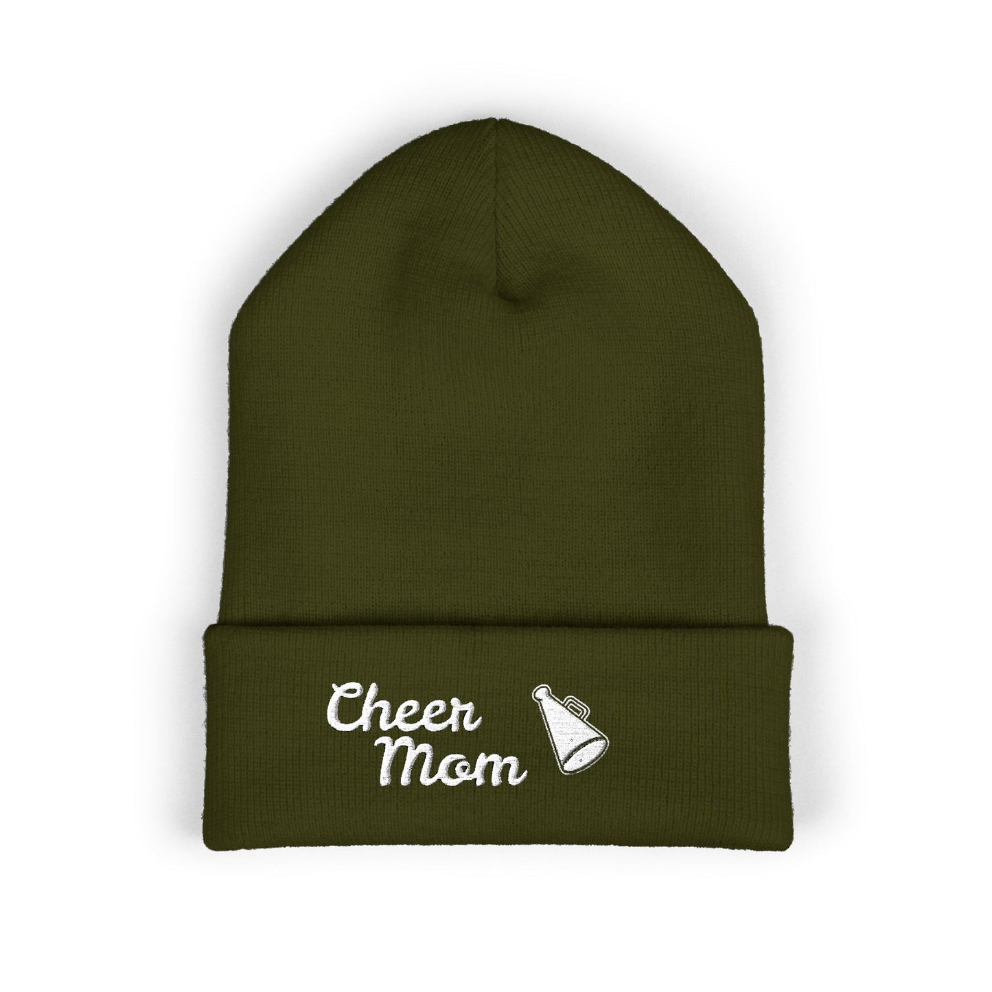 Classic Cuffed Embroidered Beanie | Winter Hat, Women's Cold Weather Accessory, Stylish & Warm Gift