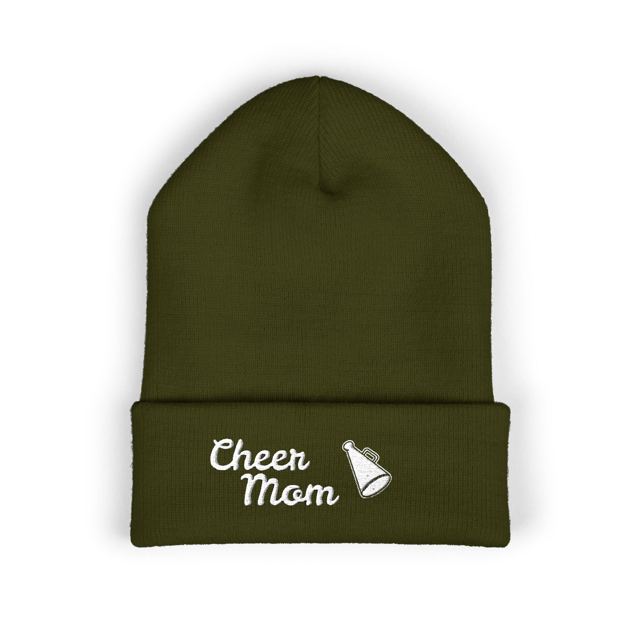 Classic Cuffed Embroidered Beanie | Winter Hat, Unisex Cold Weather Accessory, Stylish & Warm Gift