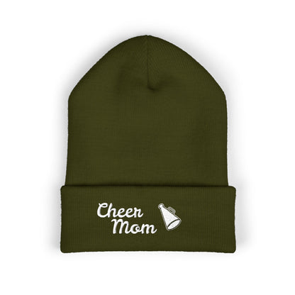 Classic Cuffed Embroidered Beanie | Winter Hat, Women's Cold Weather Accessory, Stylish & Warm Gift