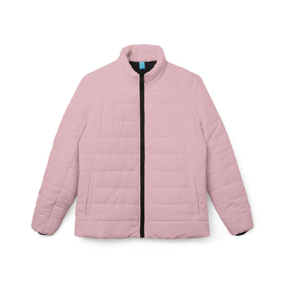 Bruntee Women’s Quilted Puffer Jacket – Lightweight Pink Coat