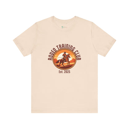 Rodeo Training Club Western Graphic Tee | Vintage Cowboy Shirt |Men's Rodeo Apparel & Country Music Outfit