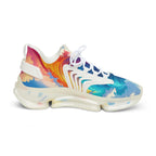 Vibrant Wave Men’s Mesh Sneakers – Colorful Athletic & Casual Shoes