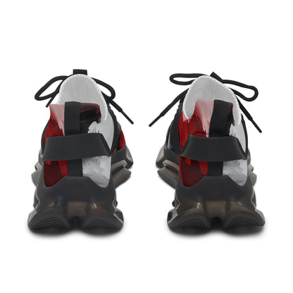 Bruntee Bold Abstract Women’s Mesh Sneakers