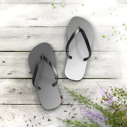 Minimalist Gray Flip Flops | His & Her Summer Sandals | Casual Beachwear | Lightweight Vacation Slides | Comfortable Everyday Footwear