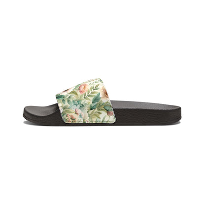 Floral Women’s Removable-Strap Sandals | Comfortable Summer Slides, Casual Beach Footwear, Vacation Gift for Her