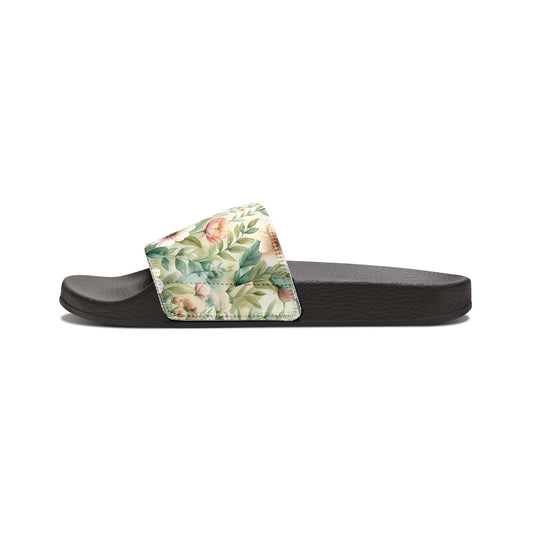 Floral Women’s Removable-Strap Sandals | Comfortable Summer Slides, Casual Beach Footwear, Vacation Gift for Her